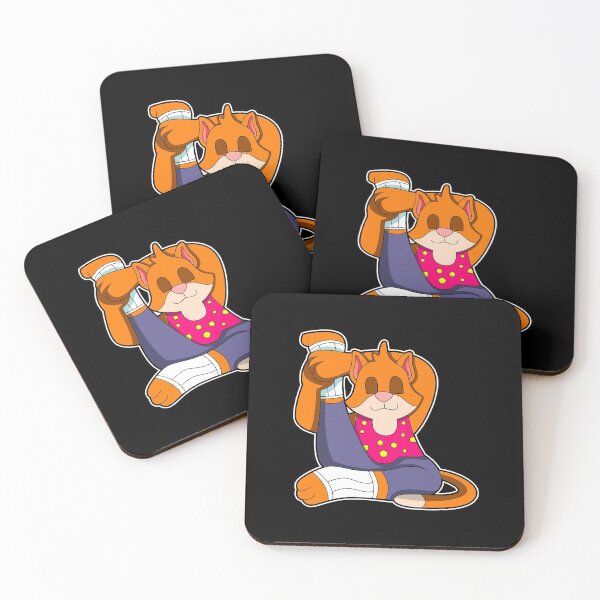 Item preview, Cat at Yoga stretching exercises Legs designed and sold by Snabdesign84.