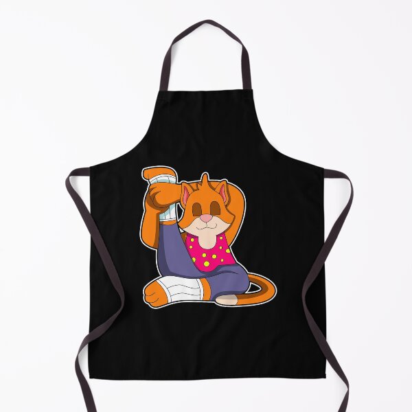Item preview, Cat at Yoga stretching exercises Legs designed and sold by Snabdesign84.