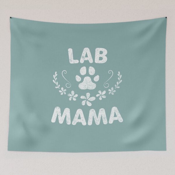 Item preview, Lab Mama Shirt Labrador Retriever Lover Owner Funny Dog Mom designed and sold by KuznecovaDesign.