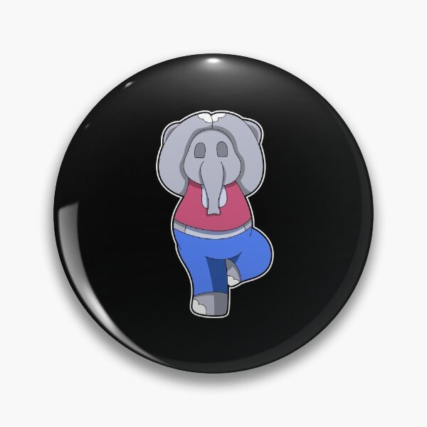 Item preview, Elephant Yoga Fitness Meditation designed and sold by Snabdesign84.
