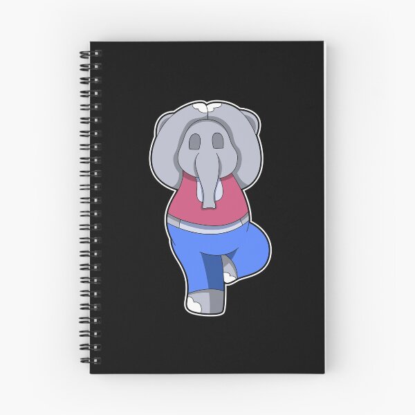 Item preview, Elephant Yoga Fitness Meditation designed and sold by Snabdesign84.