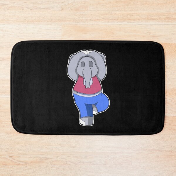 Item preview, Elephant Yoga Fitness Meditation designed and sold by Snabdesign84.