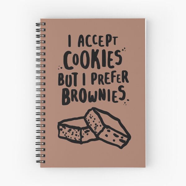 Item preview, I Accept Cookies But I Prefer Brownies for Brownie Lovers designed and sold by lemontee.