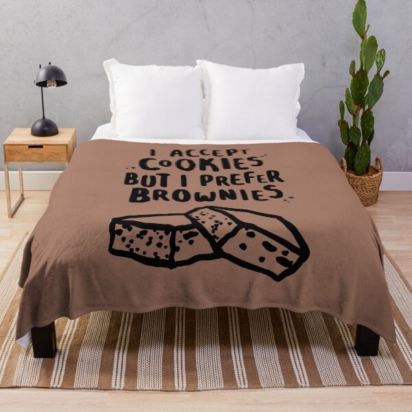 Item preview, I Accept Cookies But I Prefer Brownies for Brownie Lovers designed and sold by lemontee.