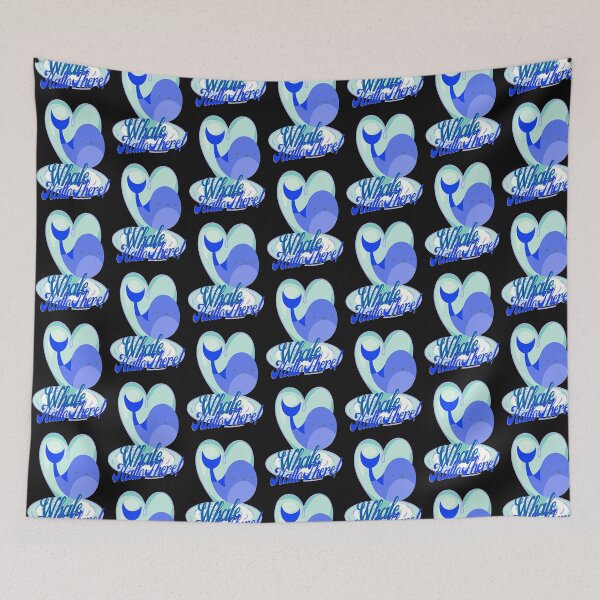 Item preview, Whale pun,Whale Hallo There, Animal Pun, Fun Design,  Playful and Fun. designed and sold by Adri Barnard.