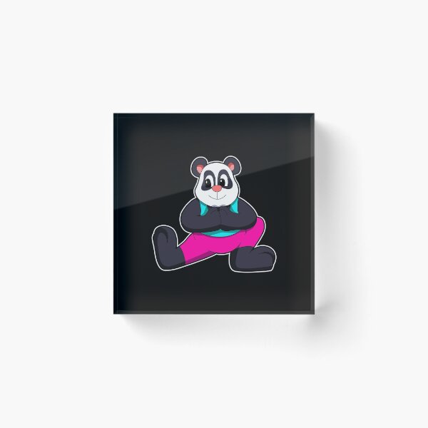 Item preview, Panda Yoga Fitness Gymnastics designed and sold by Snabdesign84.