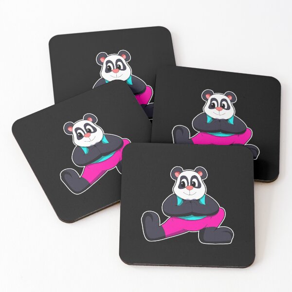 Item preview, Panda at Yoga stretching exercises designed and sold by Snabdesign84.