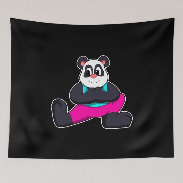 Item preview, Panda at Yoga stretching exercises designed and sold by Snabdesign84.
