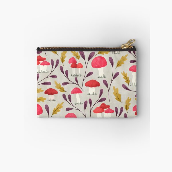 Item preview, Forest Mushrooms | Red and Purple designed and sold by RebeccaFlaherty.
