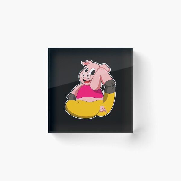 Item preview, Pig Yoga Fitness Gymnastics designed and sold by Snabdesign84.