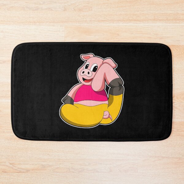 Item preview, Pig Yoga Fitness Gymnastics designed and sold by Snabdesign84.