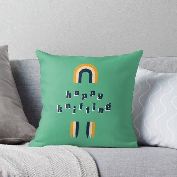 Item preview, Happy Knitting Rainbow designed and sold by EllinorPrints.