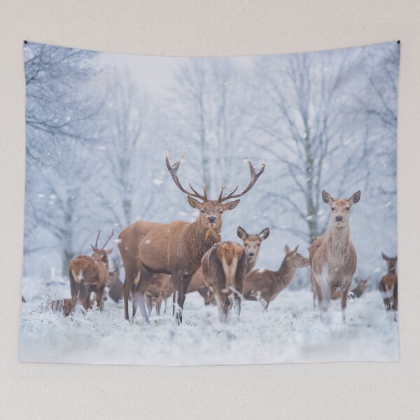 Item preview, Narnia red deer family designed and sold by Junkyardmax.