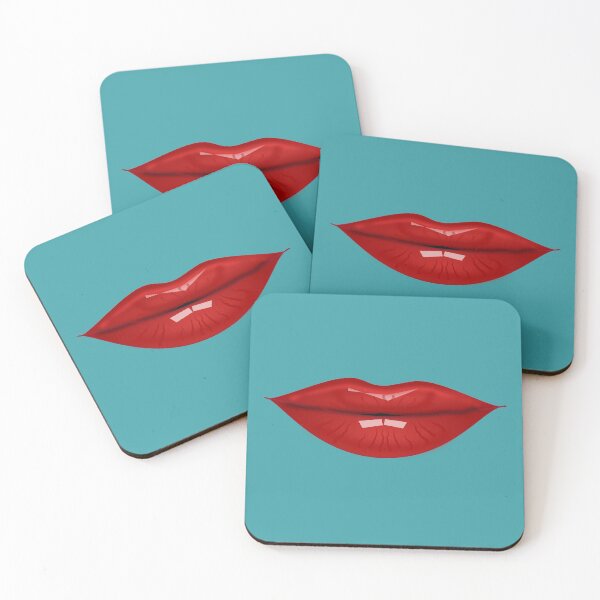 Item preview, Sizzling 3D Red Lips designed and sold by Kuldeep575.