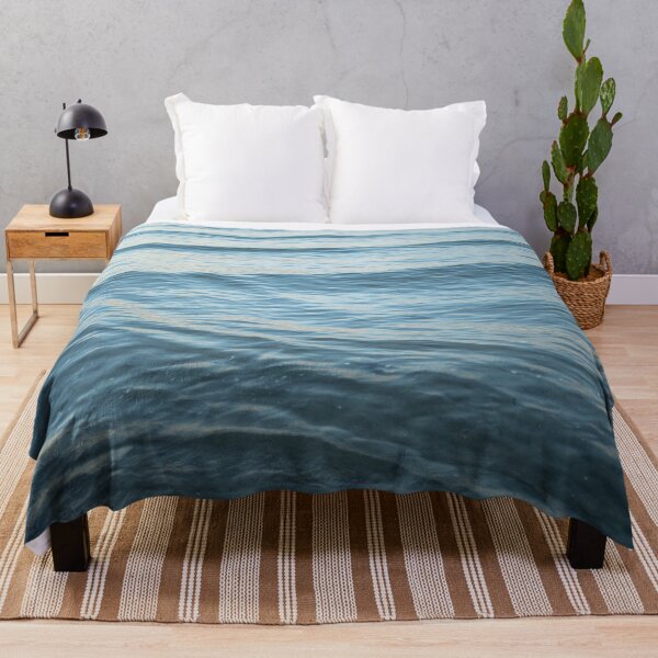 Item preview, Sea Ocean photography pattern, blue gentle waves texture designed and sold by Laura Ioana V.