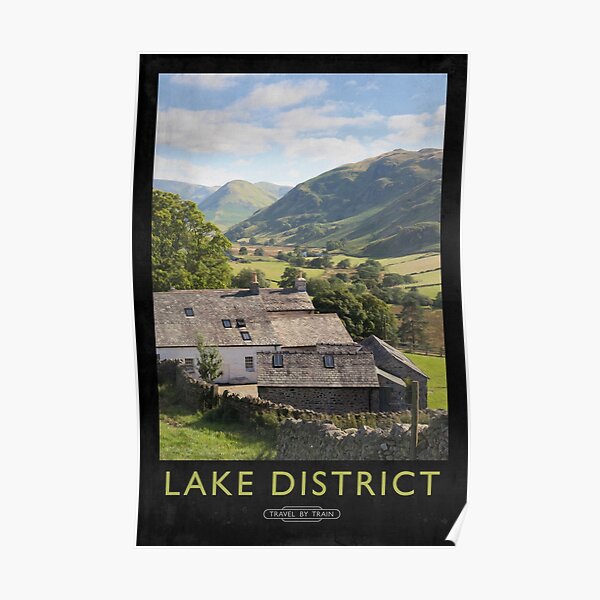 Lake District Railway Poster Poster