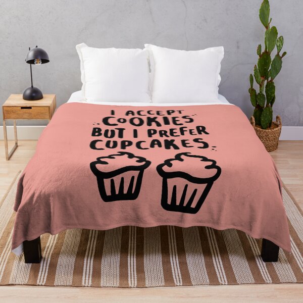 Item preview, I Accept Cookies But I Prefer Cupcakes for Cupcake Lovers designed and sold by lemontee.