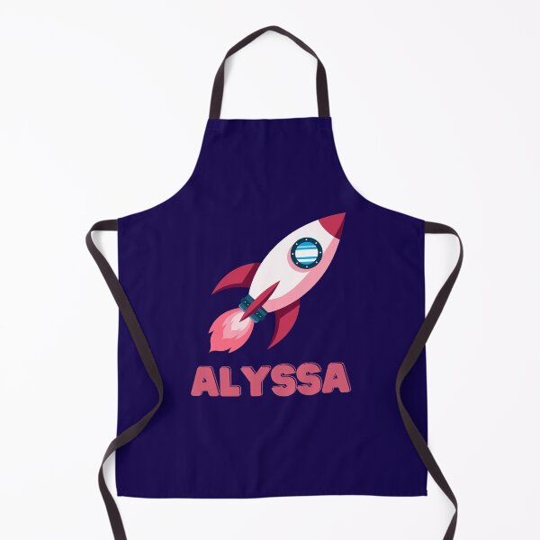 Item preview, Alyssa Personalised Spaceship designed and sold by melbournegirl.