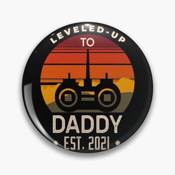Item preview, Leveled Up to Daddy Est 2021 designed and sold by ChaseCoClothing.