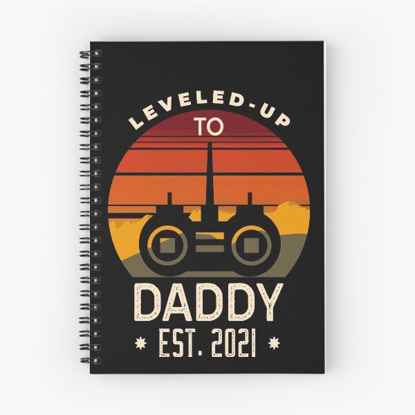 Item preview, Leveled Up to Daddy Est 2021 designed and sold by ChaseCoClothing.