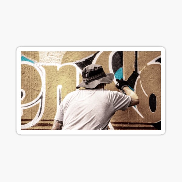 Aperçu de l'œuvre Action de Graff créée et vendue par 808creative.