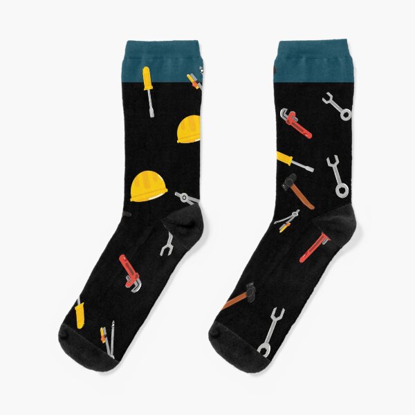 Item preview, ENGINEER SOCKS TOOLS PATTERN designed and sold by Seimbangseirama.