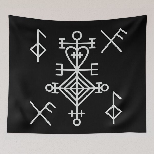 Item preview, Nordic Magical Stave / Charm of Love, Good Health, Good Luck designed and sold by celticknights.