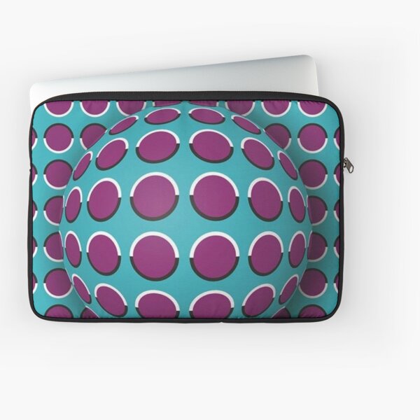 Visual Illusion Laptop Sleeve