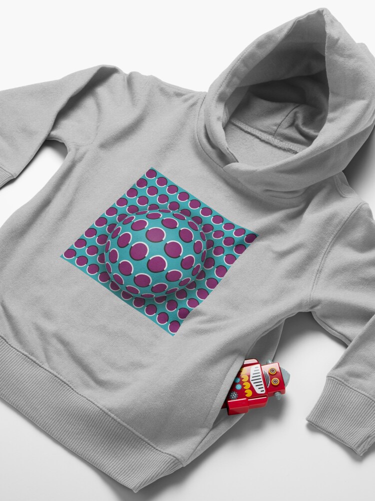 Alternate view of Visual Illusion Toddler Pullover Hoodie