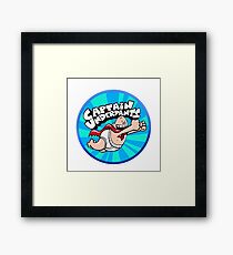 Captain Underpants Framed Print