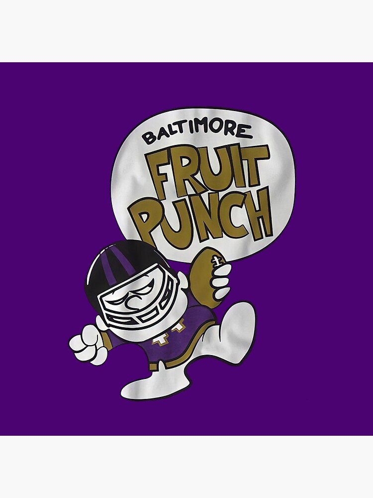Disover Baltimore fruit punch for the Ravens fans Premium Matte Vertical Poster