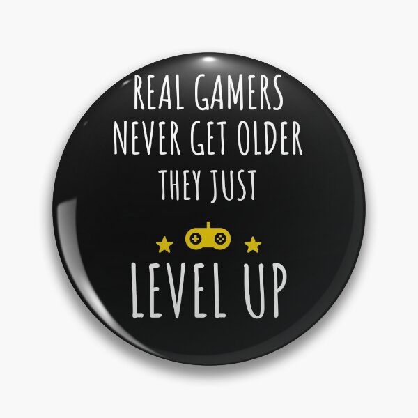 Aperçu de l'œuvre Les vrais joueurs juste LEVEL UP-v1 créée et vendue par AMWears.