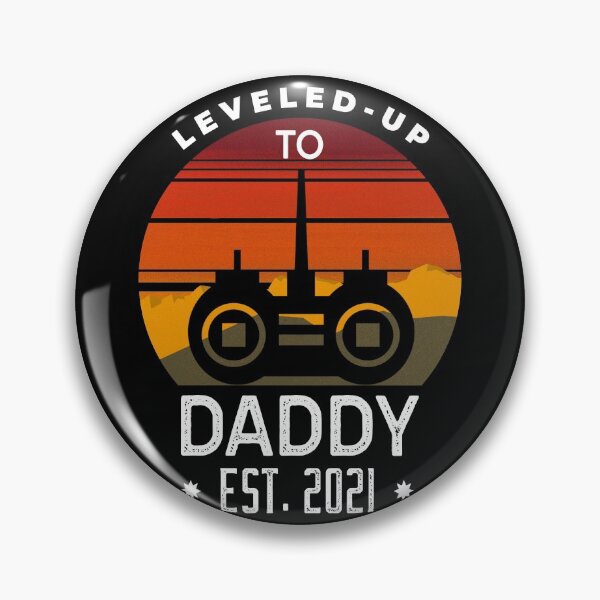 Item preview, Leveled Up to Daddy Est 2021 designed and sold by ChaseCoClothing.