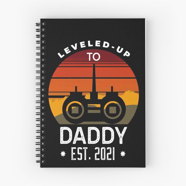 Item preview, Leveled Up to Daddy Est 2021 designed and sold by ChaseCoClothing.