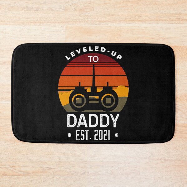 Item preview, Leveled Up to Daddy Est 2021 designed and sold by ChaseCoClothing.