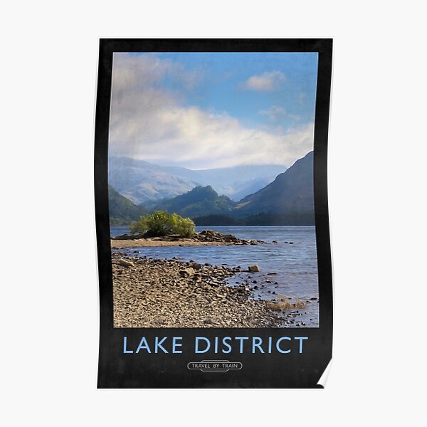 Lake District Railway Poster Poster
