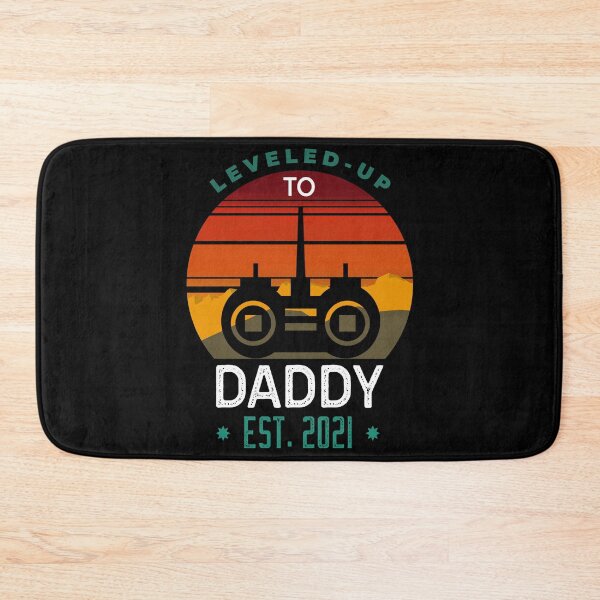 Item preview, Leveled Up to Daddy Est 2021 designed and sold by ChaseCoClothing.