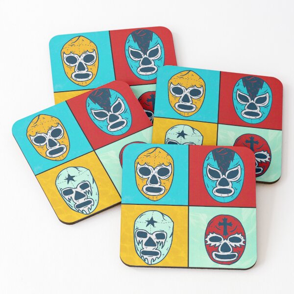 Item preview, Pop Art Luchadores designed and sold by GroovyRaffRaff.