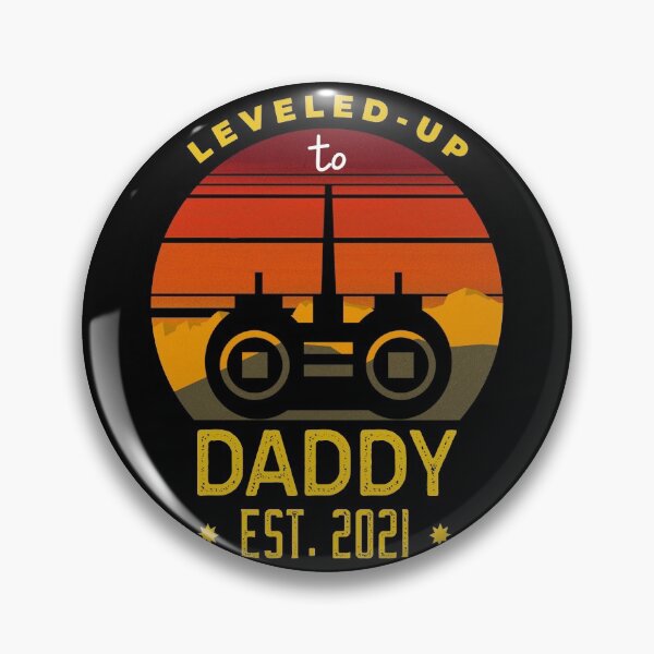 Item preview, Leveled Up to Daddy Est 2021 designed and sold by ChaseCoClothing.