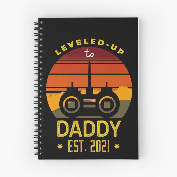 Item preview, Leveled Up to Daddy Est 2021 designed and sold by ChaseCoClothing.