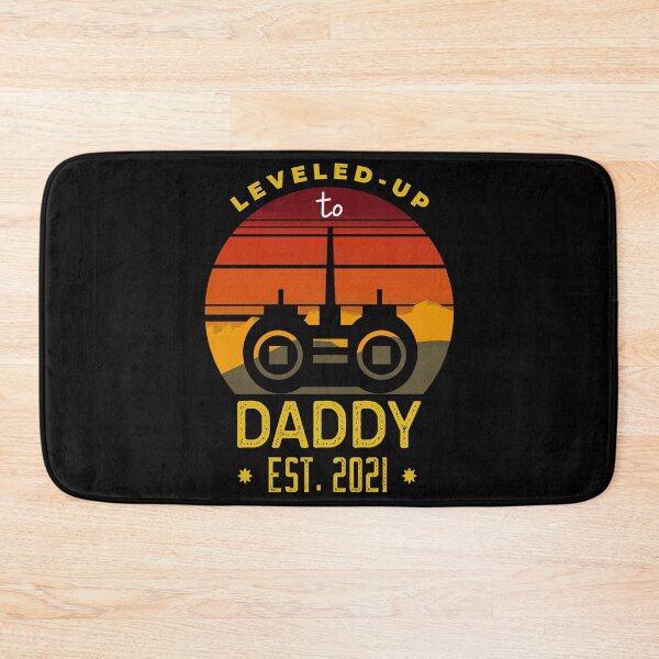 Item preview, Leveled Up to Daddy Est 2021 designed and sold by ChaseCoClothing.