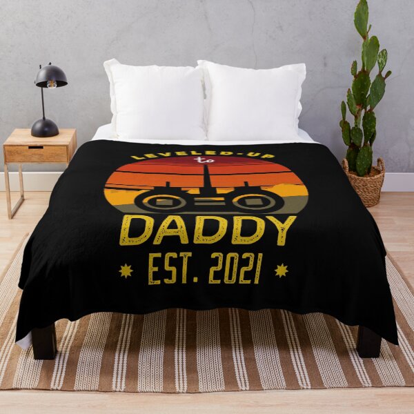 Item preview, Leveled Up to Daddy Est 2021 designed and sold by ChaseCoClothing.