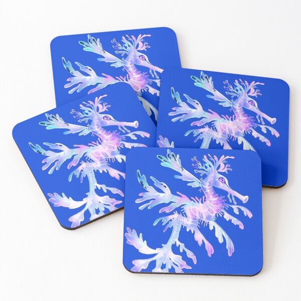 Item preview, Dragons do Exist! Leafy seahorse Blueish designed and sold by Deathoftheself.