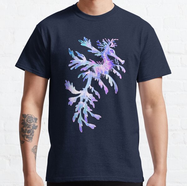 Item preview, Dragons do Exist! Leafy seahorse Blueish designed and sold by Deathoftheself.