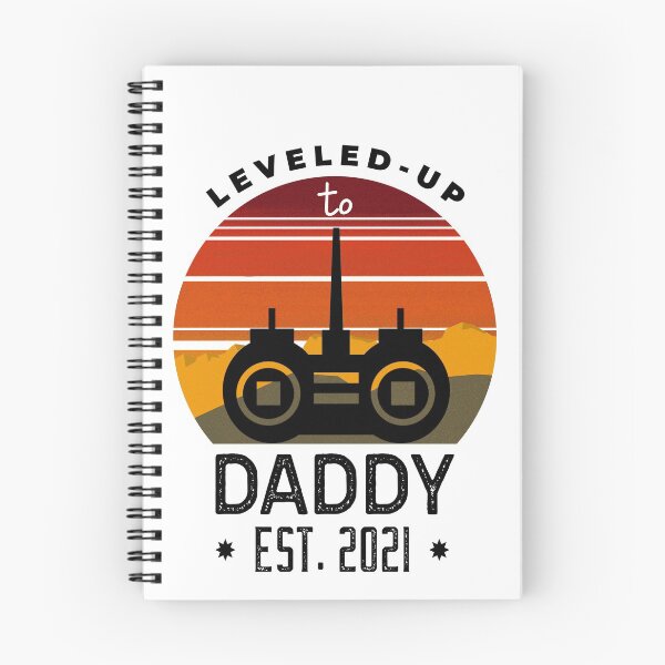 Item preview, Leveled Up to Daddy Est 2021 designed and sold by ChaseCoClothing.
