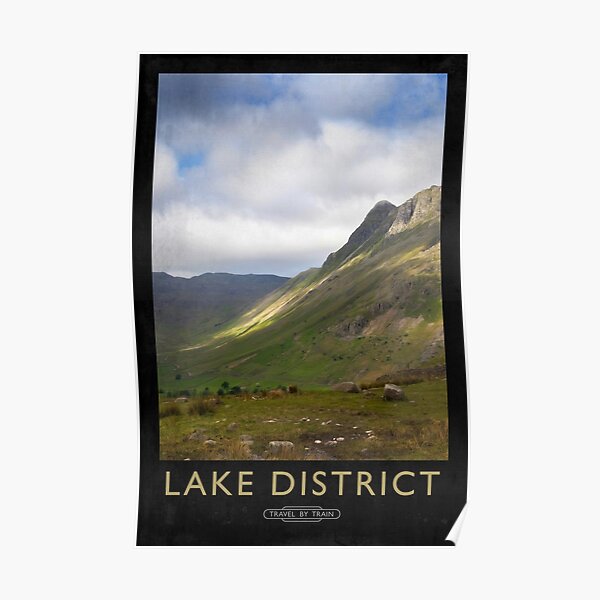 Lake District Railway Poster Poster