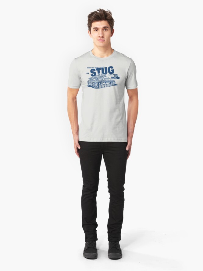 Alternate view of Show me your STUG! Slim Fit T-Shirt