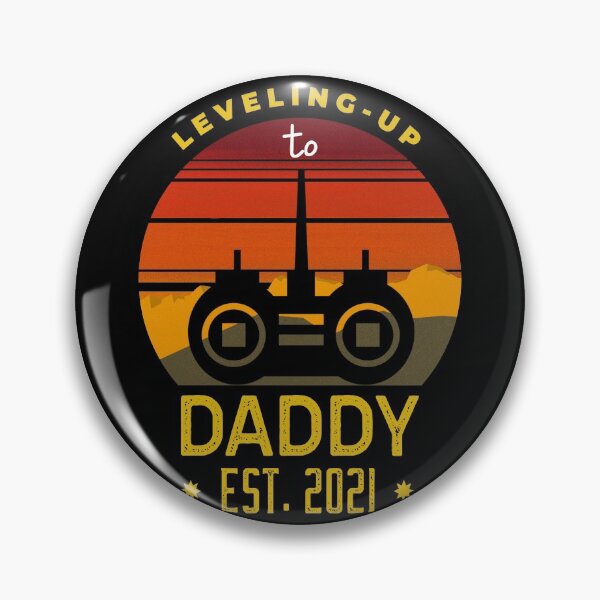 Item preview, Leveling Up to Daddy Est 2021 designed and sold by ChaseCoClothing.