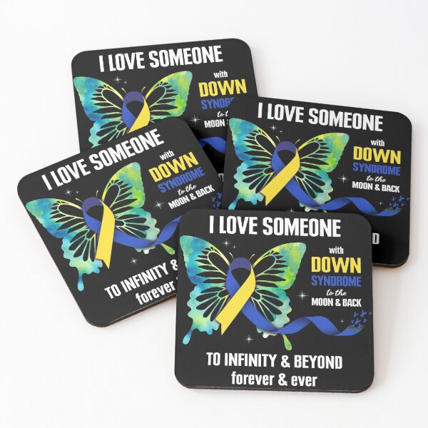 Item preview, In Love With Down Syndrome Fighter Shirt Butterfly Ribbon Awareness T Shirt designed and sold by tuanitus.