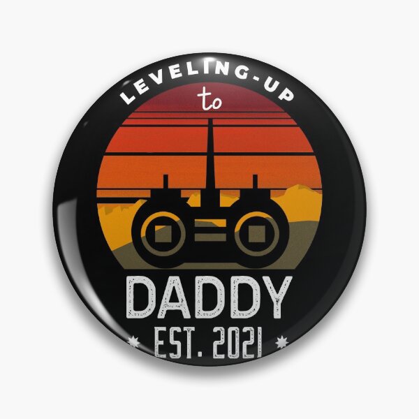 Item preview, Leveling Up to Daddy Est 2021 designed and sold by ChaseCoClothing.